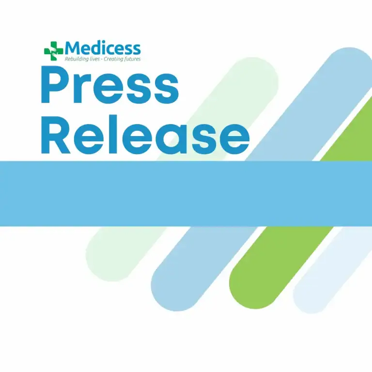 Medicess press release graphic announcing the Day One Response service.